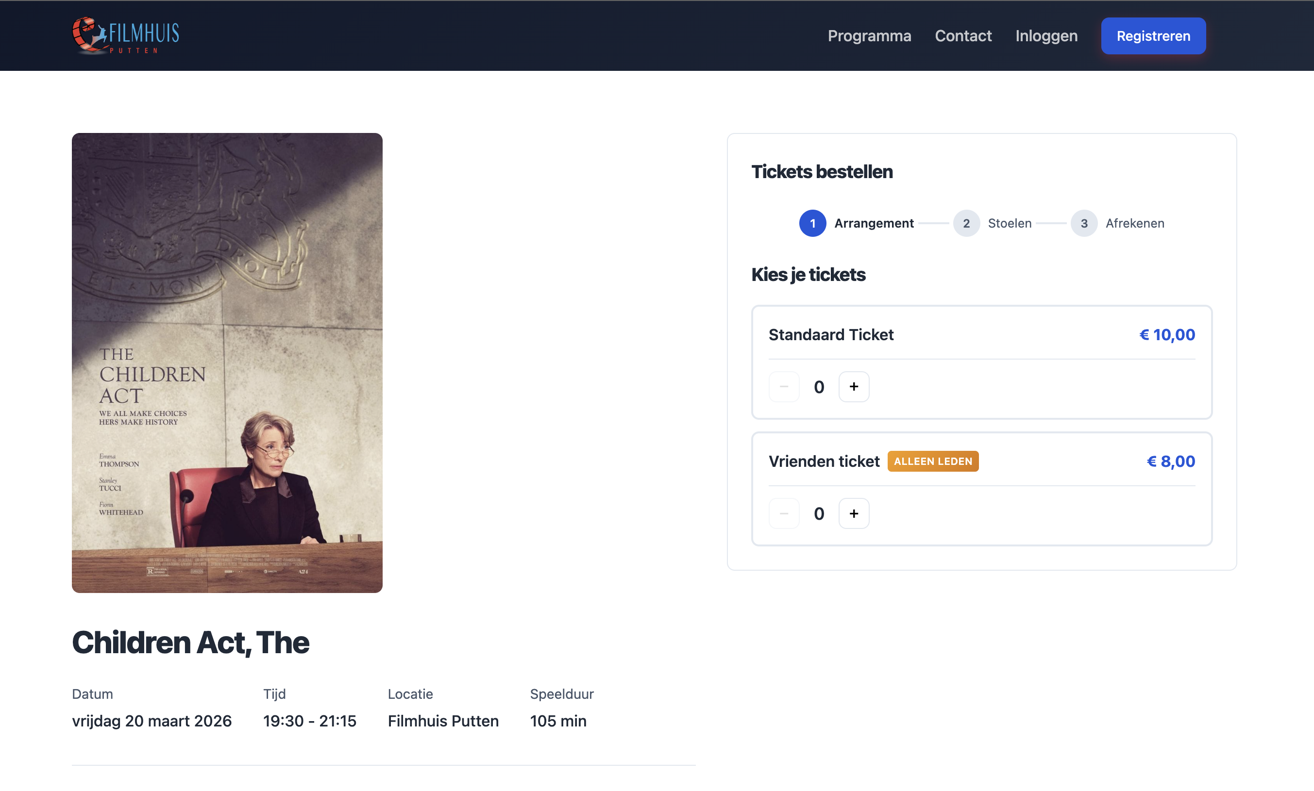 Online Ticket Sales