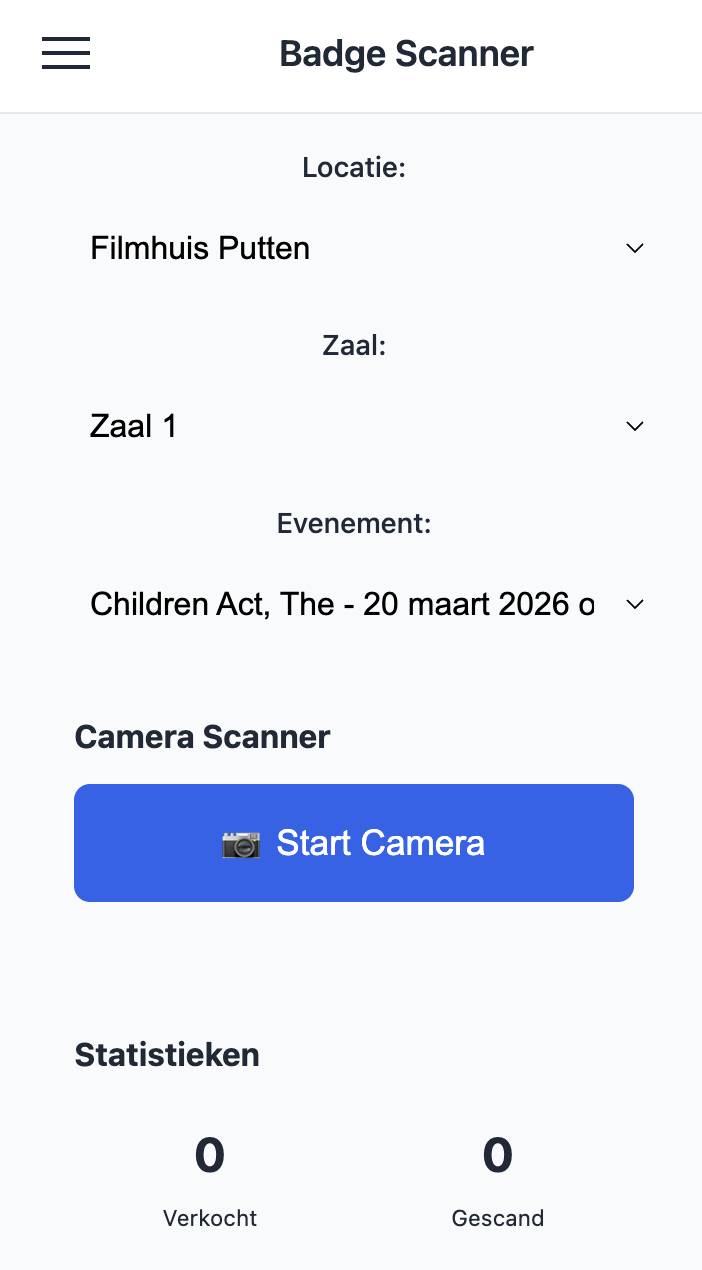 Badge & Ticket Scanner